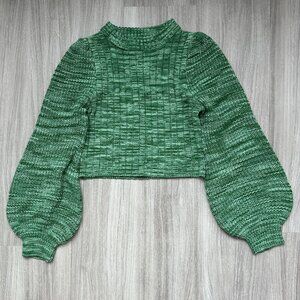 ALTAR'S STATE Rachel Balloon Sleeve Sweater XS